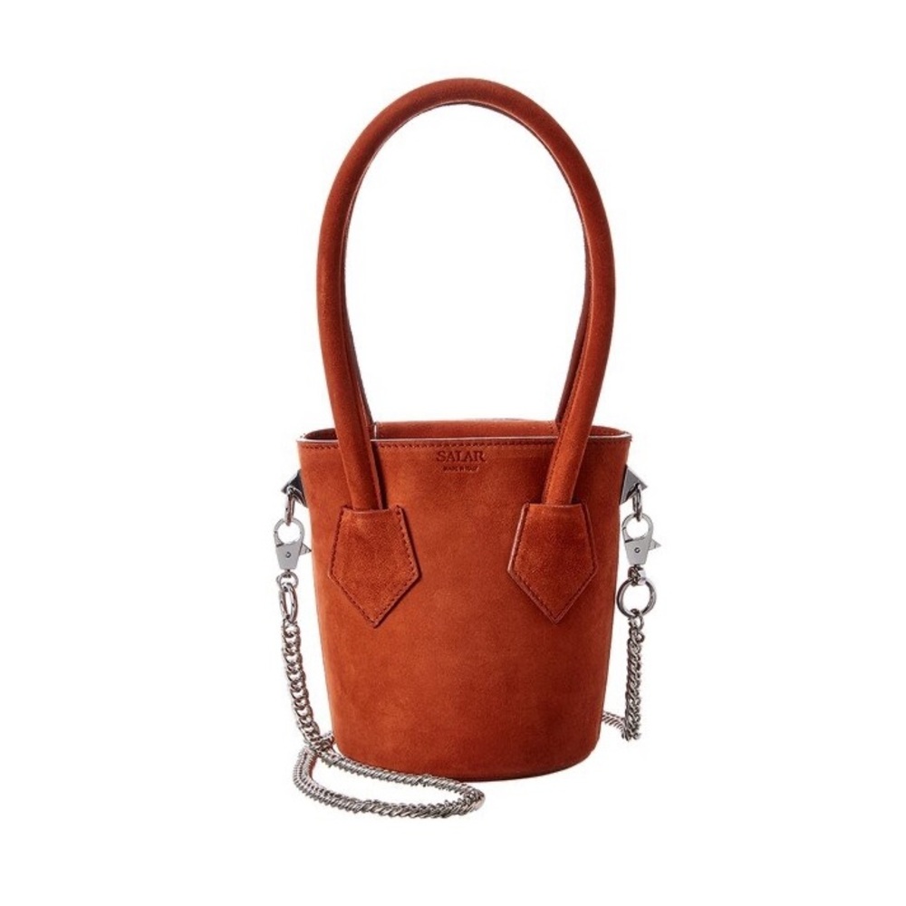 Salar Milano Celia Suede Bucket Bag